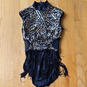 Weissman Sequin Dance Costume - Kids M